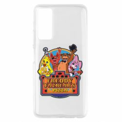 Чехол для Huawei P Smart 2021 Freddy Pizza - PrintSalon