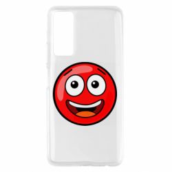 Чехол для Huawei P Smart 2021 Funny Red Ball - PrintSalon