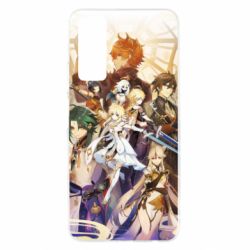 Чехол для Huawei P Smart 2021 Genshin Impact Characters - PrintSalon