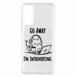 Чехол для Huawei P Smart 2021 Go away i'm introverting - PrintSalon
