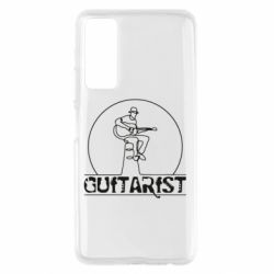 Чехол для Huawei P Smart 2021 Guitar player. - PrintSalon
