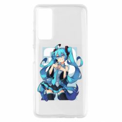 Чехол для Huawei P Smart 2021 Hatsune Miku art - PrintSalon
