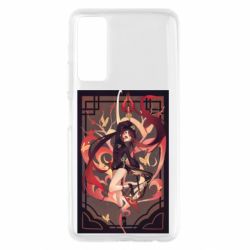 Чохол для Huawei P Smart 2021 Ху Тао з Хомою - PrintSalon