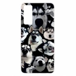 Чохол для Huawei P Smart 2021 Husky Emotions - PrintSalon