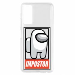 Чехол для Huawei P Smart 2021 Impostor AmongUs - PrintSalon