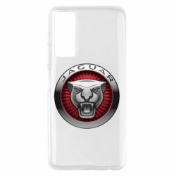 Чехол для Huawei P Smart 2021 Jaguar Logo circle - PrintSalon