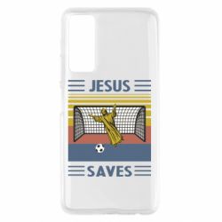 Чехол для Huawei P Smart 2021 Jesus will save - PrintSalon