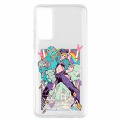 Чехол для Huawei P Smart 2021 Jojo's bizzare poster - PrintSalon