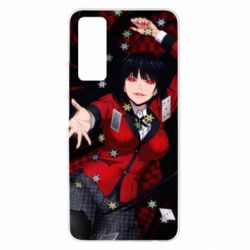 Чехол для Huawei P Smart 2021 Kakegurui - Yumeko Jabami - PrintSalon