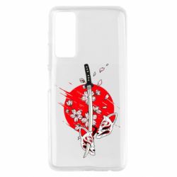 Чохол для Huawei P Smart 2021 katana in sakura