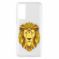 Чехол для Huawei P Smart 2021 Lion art - PrintSalon