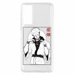 Чехол для Huawei P Smart 2021 Магическая битва аниме - PrintSalon