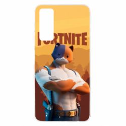 Чехол для Huawei P Smart 2021 Meowscles and logo - PrintSalon