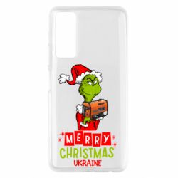 Чохол для Huawei P Smart 2021 З Різдвом Христовим Україно-Грінч і Генератор - PrintSalon