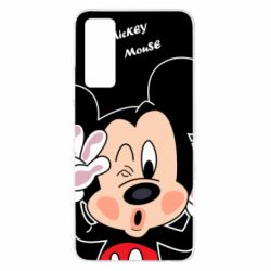 Чехол для Huawei P Smart 2021 Mickey Kiss - PrintSalon