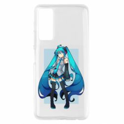 Чехол для Huawei P Smart 2021 Miku art - PrintSalon