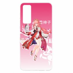 Чохол для Huawei P Smart 2021 Mischievous Yae Miko - PrintSalon