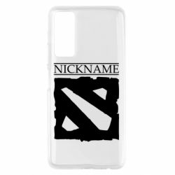Чехол для Huawei P Smart 2021 Nickname Dota - PrintSalon