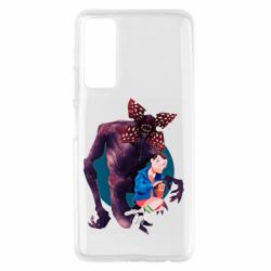 Чехол для Huawei P Smart 2021 ОСД Одиннадцать и Демогоргон - PrintSalon