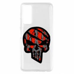 Чохол для Huawei P Smart 2021 Punisher Coat of arms of Ukraine - PrintSalon