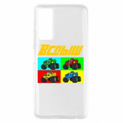 Чехол для Huawei P Smart 2021 Спыш и Чудо Машинки - PrintSalon