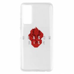 Чехол для Huawei P Smart 2021 Standoff Dragon Rise - PrintSalon