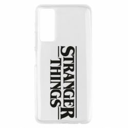 Чехол для Huawei P Smart 2021 Stragner Things Logo - PrintSalon