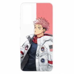 Чехол для Huawei P Smart 2021 Street style Yuji Itadori - PrintSalon