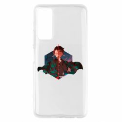 Чехол для Huawei P Smart 2021 Танджиро Камадо - PrintSalon