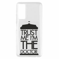 Чехол для Huawei P Smart 2021 Верь мне я доктор Тардис - PrintSalon