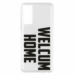 Чехол для Huawei P Smart 2021 Welcum Home - PrintSalon