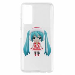 Чехол для Huawei P Smart 2021 Winter Hatsune Miku - PrintSalon