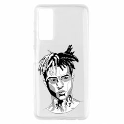 Чехол для Huawei P Smart 2021 XXXTentacion Monochrome Art - PrintSalon