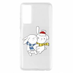 Чехол для Huawei P Smart 2021 Зайцы - PrintSalon