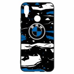 Чохол для Huawei P Smart Plus 2018 BMW logo and art background