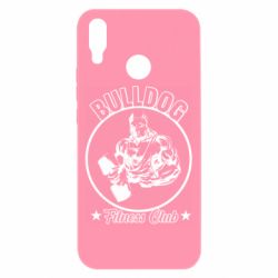 Чехол для Huawei P Smart Plus 2018 Bulldog Fitness Club - PrintSalon