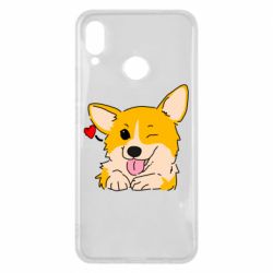 Чехол для Huawei P Smart Plus 2018 Cute Corgi Puppy - PrintSalon