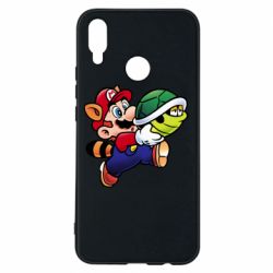 Чехол для Huawei P Smart Plus 2018 Cute Mario with turtle - PrintSalon