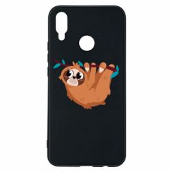 Чехол для Huawei P Smart Plus 2018 Cute sloth - PrintSalon