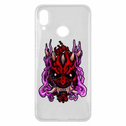 Чехол для Huawei P Smart Plus 2018 Darth Maul Japanese mask - PrintSalon