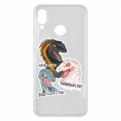 Чехол для Huawei P Smart Plus 2018 Динозавры. Мир Юрского периода - PrintSalon