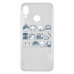 Чехол для Huawei P Smart Plus 2018 Doctor who icons - PrintSalon