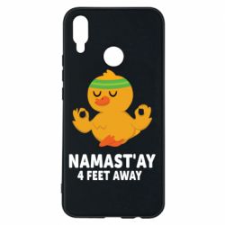 Чехол для Huawei P Smart Plus 2018 Duck Namast'ay Away - PrintSalon