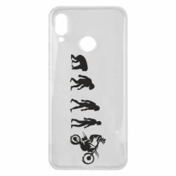 Чехол для Huawei P Smart Plus 2018 Эволюция мотоциклиста - PrintSalon