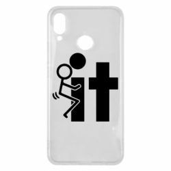 Чехол для Huawei P Smart Plus 2018 F*ck with IT - PrintSalon