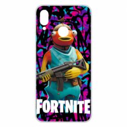 Чехол для Huawei P Smart Plus 2018 Fishstick With A Gun - PrintSalon