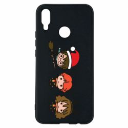 Чохол для Huawei P Smart Plus 2018 Гаррі Поттер та друзі новорічні - PrintSalon