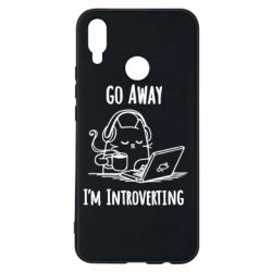 Чехол для Huawei P Smart Plus 2018 Go away i'm introverting - PrintSalon