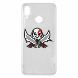 Чехол для Huawei P Smart Plus 2018 God of war Kratos vector - PrintSalon