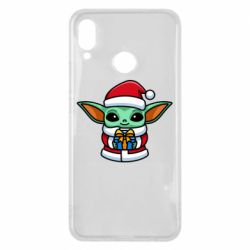 Чехол для Huawei P Smart Plus 2018 Grogu Santa Claus - PrintSalon